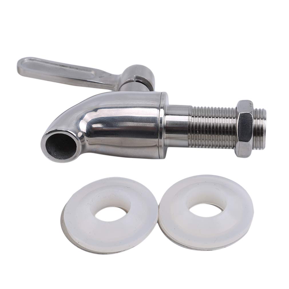 ビールコック(シルバー Amazon.co.jp: Honel ステンレス蛇口 16mm 瓶蛇口 樽用 酒樽用