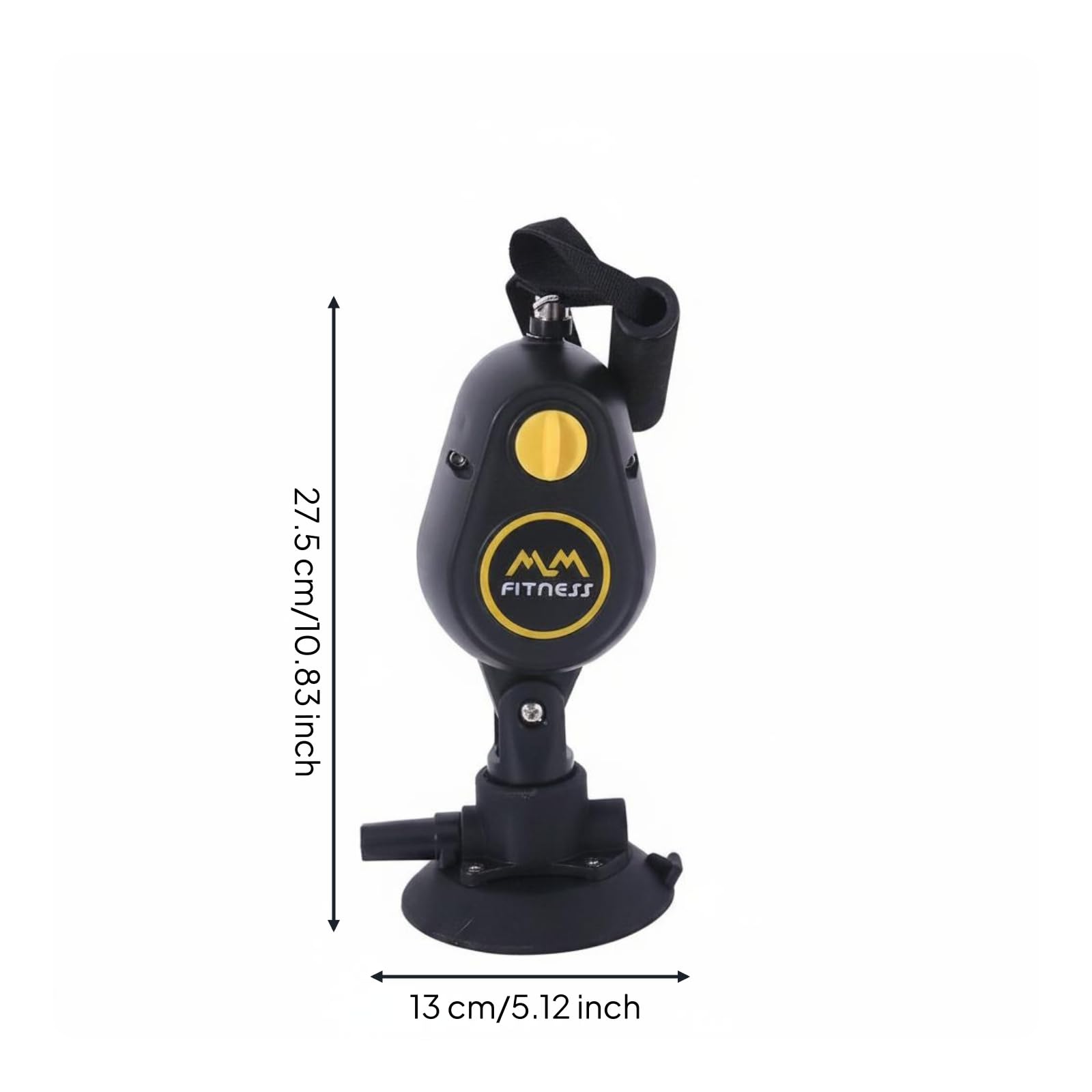 predolo Dispositivo de Entrenamiento de Golf Cuerda de Potenciación Bandas de Resistencia Ventosa Base Antideslizante Compacto para Trabajo Completo del Cuerpo Coordinación Precalentamiento Hogar