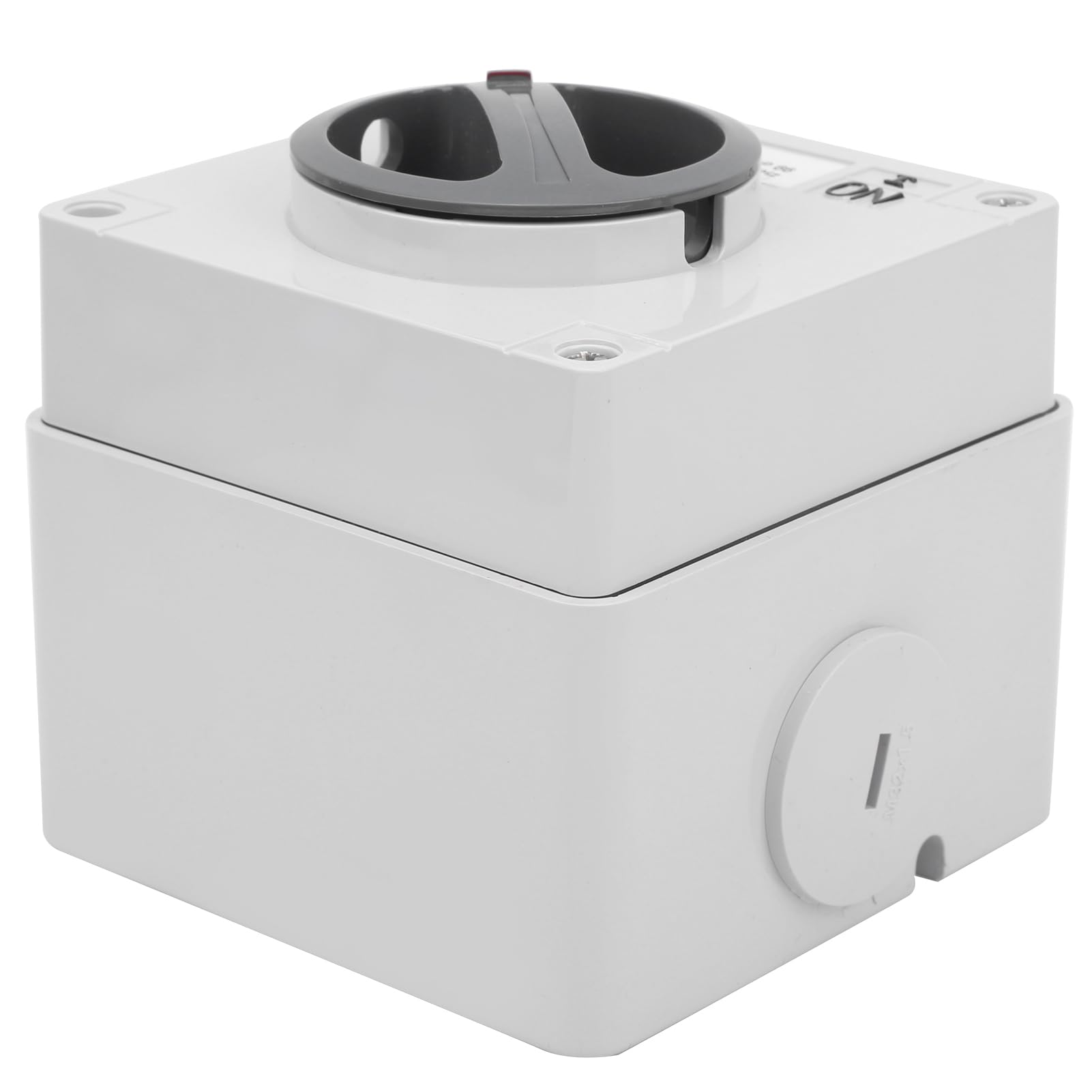 Interruttore Rotativo 250V 32A 2P – IP66, In Materiale PC, Con Blocco Di Sicurezza, Per Uso Esterno