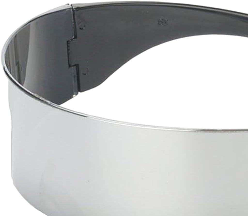 Prettyia Pack of 2pcs Fun Metallic Silver Futuristic Soldier Space Alien Robot Costume Sunglasses Cosplay Accessories Photobooth : Clothing, Shoes & Jewelry