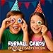 Eyeballs Gummy Candy - 19 Oz Jar (30 Count) - Strawberry Jelly Filled Gummies - Individually Wrapped Candy - Party Favors - Spooky Eyes Gummies by Funtasty