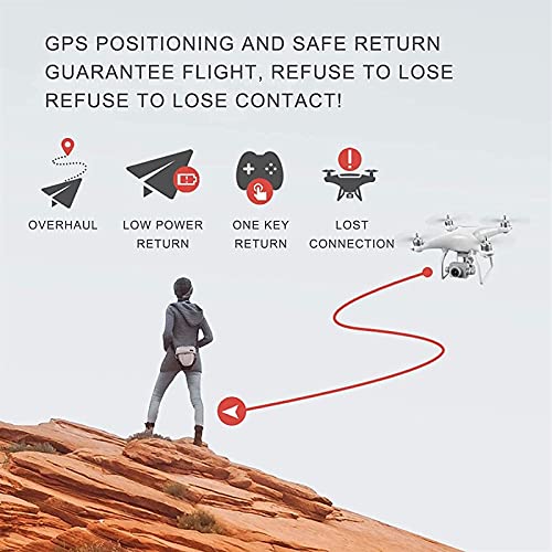 J-Clock Faltbarer Drohnen-Quadcopter, 3-Achsen-Gimbal mit 8K-Kamera, 48MP-Foto, 35 Minuten Flugzeit, 5G-Bild¨¹bertragung… – Bild 6