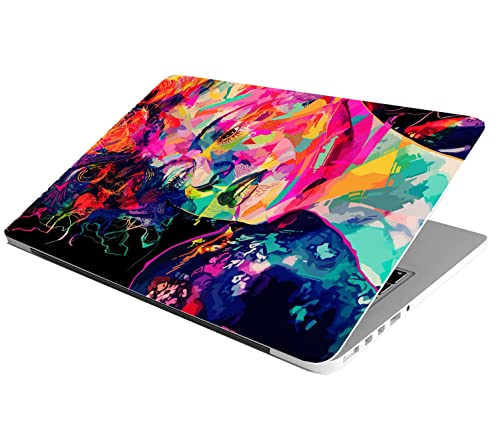 ANCIARY Laptop Skin Stickers HD Quality Sticker for Laptops Upto 15.6" Compatible with Apple/Dell/HP/Lenovo/Acer/Asus/Sony (Dustproof|Waterproof|Scratchproof|Reusable) - Women Art