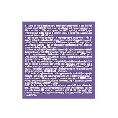 Milka Mini Cookies Covered with Alpine Milk Chocolate Pieces (Imported), 110g