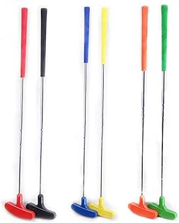 Golf Bags For Men For 3-12 Years Old Kids 6 Pcs Two Way Classic Golf Putter Premium Grip And Putt Putt Style Two-Way Head For Right Or Left Handed Golfers Sports