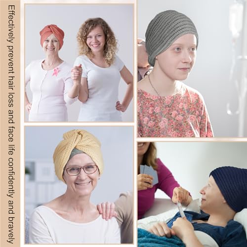 6 Piezas Gorros para Mujer Suhine Chemo Headwear miniatura 4