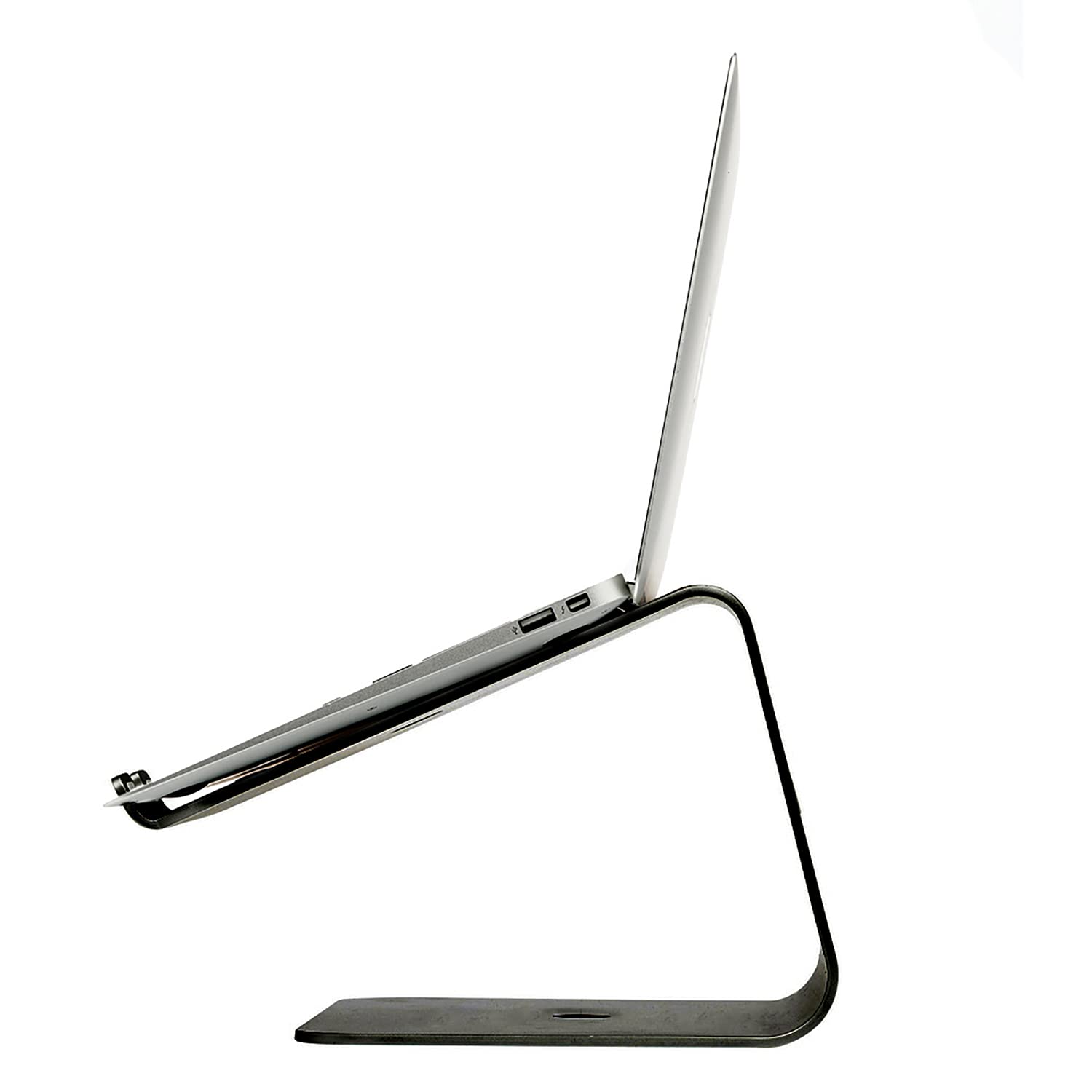 Slabo Support Notebook Support PC Portable pour MacBook/MacBook Air/MacBook Pro/Notebooks Aluminium - Noir
