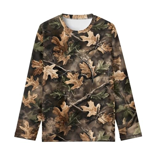Image of Renewold Boys Girls Tees Kids T-Shirt Long Sleeve Crewneck T Shirts Casual Athletic Tops Clothing for Home School Travel