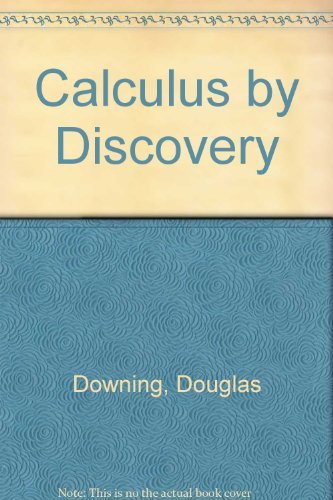 Calculus by Discovery 0812054512 Book Cover