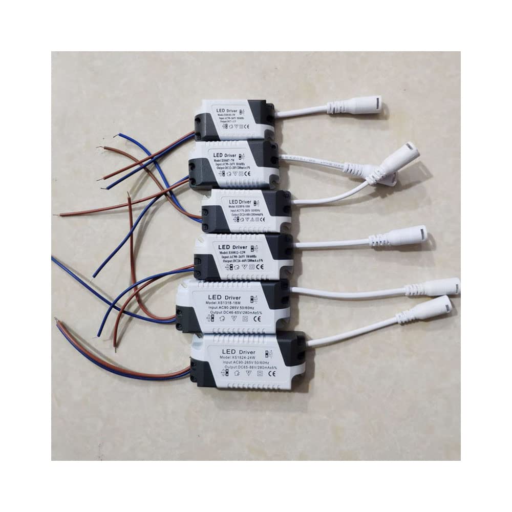 1 SZTUK LED Driver Zasilacze Transformatory,18-24W