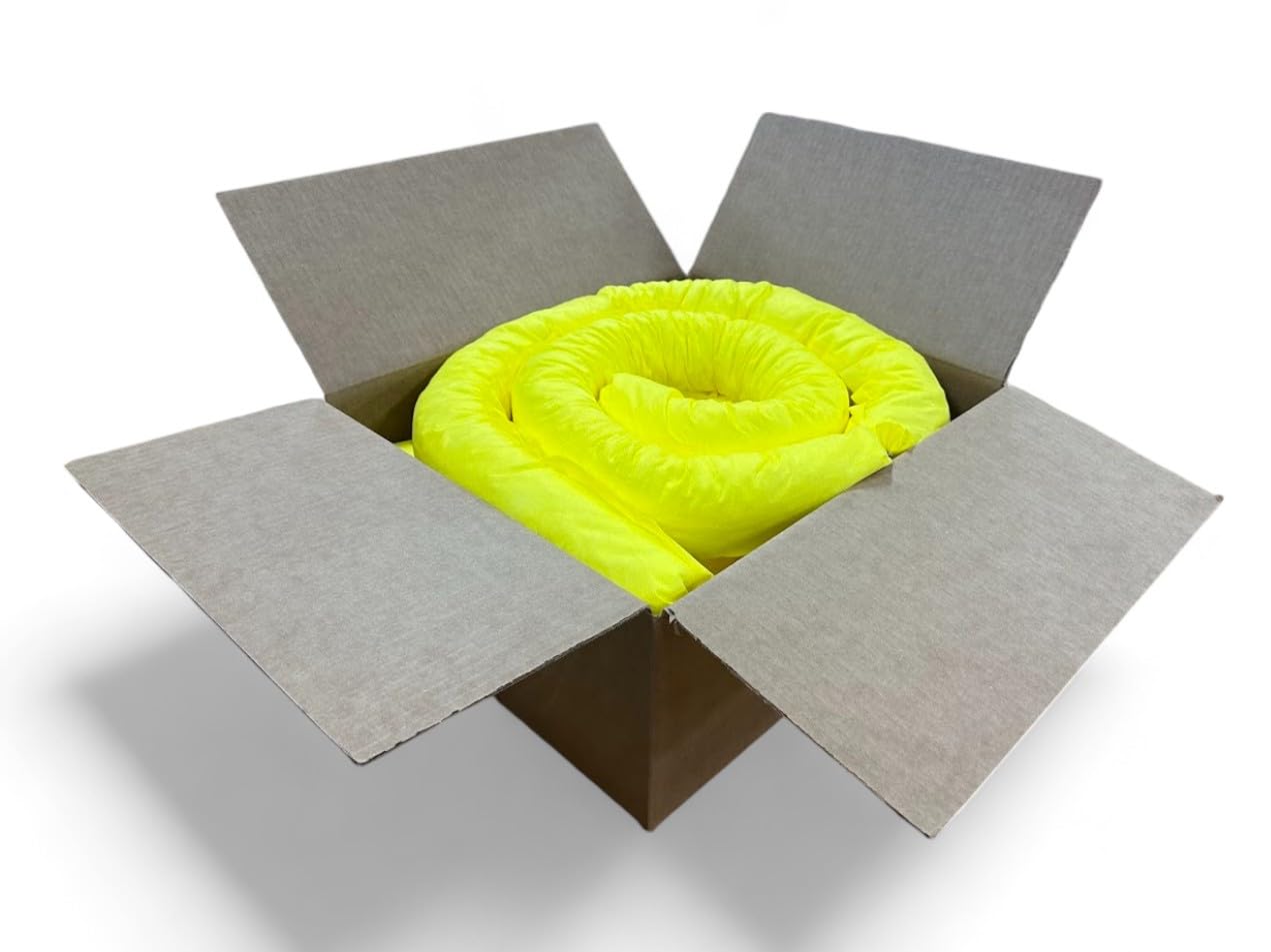 Intermountain Absorbents - Universal Absorbent Hazmat Yellow Spill Sock 3