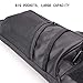 XTACER 3 Tube Hip Quiver Hunting Training Camo Archery Arrow Quiver Holder Bow Belt Waist Hanged Target Quiver (Black -3 Tube)