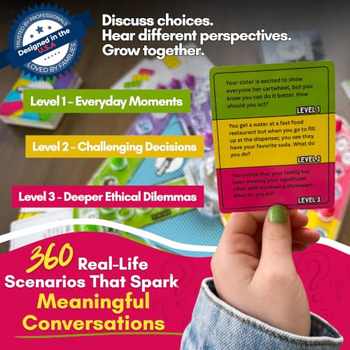 SitYOUations – Social Skills Board Game for Kids & Families | Character Building Game with Real-Life Situations | SEL Counseling & Therapy Game for Classroom, Groups & Family Game Night