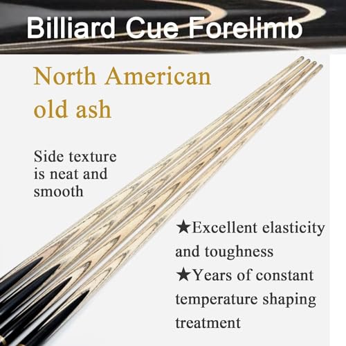 Taco de billar de madera Ash para bola 8, punta 10 mm miniatura 4