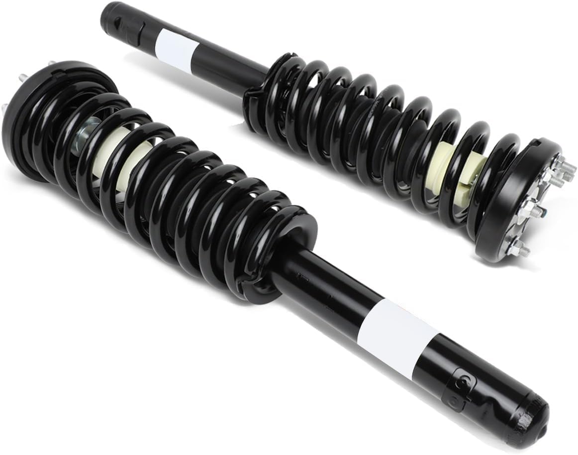 Auto Dynasty Front Struts Shocks Assembly and Coil Spring Compatible with 2003-2007 Honda Accord, Left and Right Complete Pair Shock Absorber 172123R 172123L