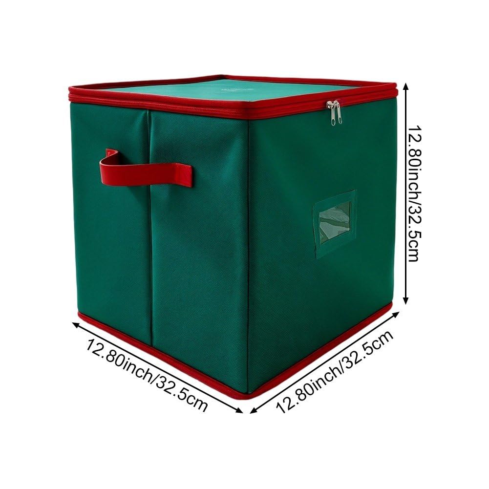 Aufbewahrungsbox Für Weihnachtskugeln, Behälter Für Weihnachtsschmuck, Große Organizer-Tasche Für 64 Weihnachtsschmuck Oder Weihnachtsbaumschmuck