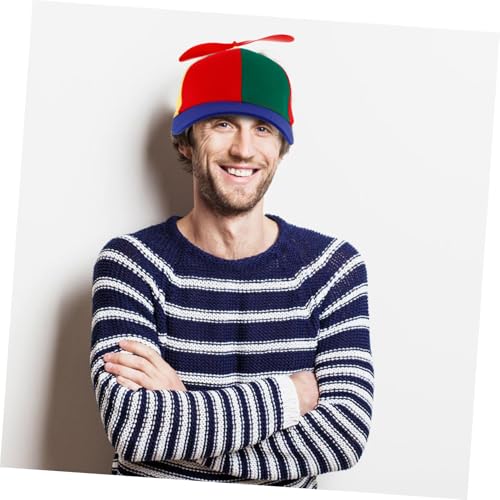 Detachable Helicopter Propeller Baseball Cap for Adults Adjustable Sunshade Dragonfly Hat Outdoor Cap for Sports and Travel Comfortable and Breathable Design Multi4