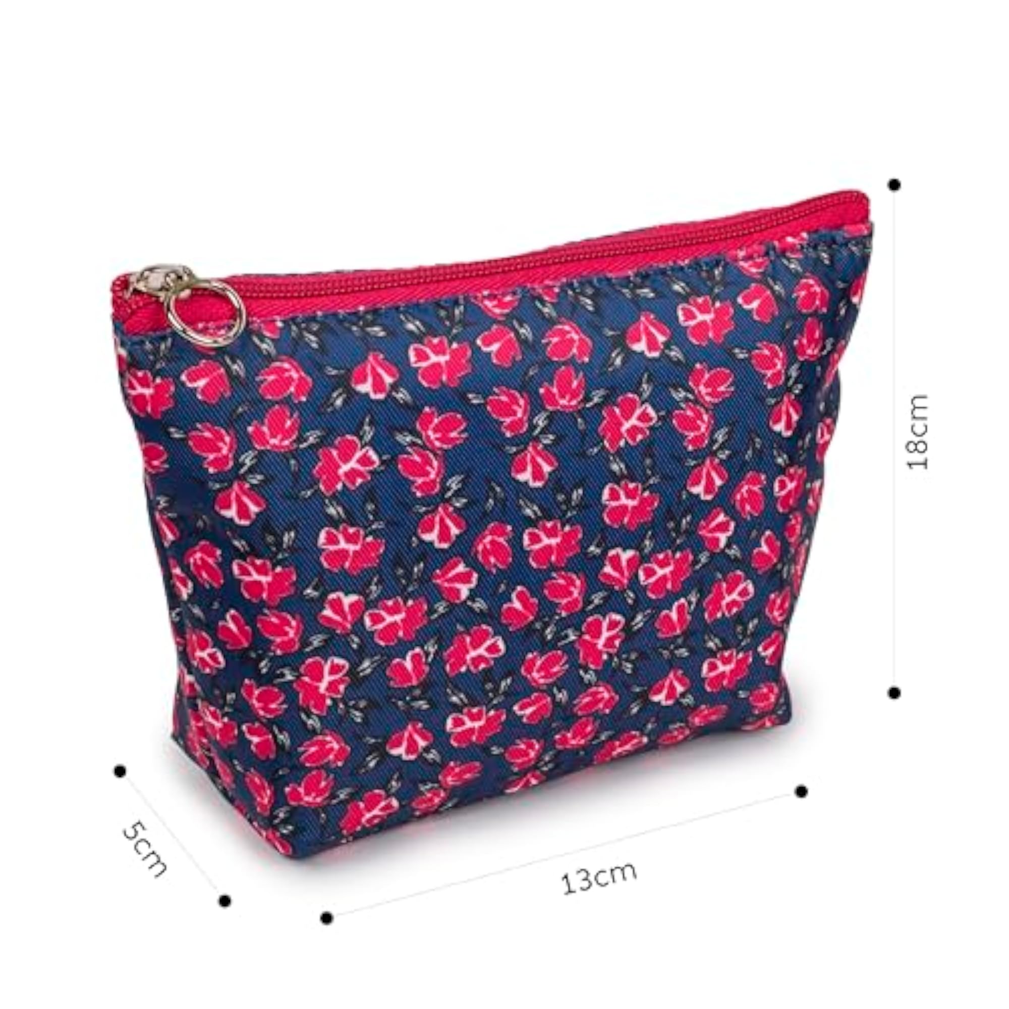 Makeup Pouch for Travel Accessories, Waterproof Cosmetic Pouch