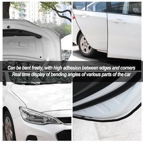 Car Door Edge Protector 13Ft(4M),Universal Fit U Shape Edge Trim Rubber Seal CarDoor Edge Protector,CarDoor Protector Rubber Anti-Collision Protectors,CarDoor Protectors Edge Guards for Most Car - Image 4