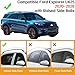 SYDSZ Cross Bar Roof Rack Fit for Ford Explorer U625 2020 2021 2022 2023 2024 2025 2026 with Raised Side Rails, Heavy Duty Aluminum Roof Cross Bars Rooftop Luggage Rack, Ski Rack for Car Roof
