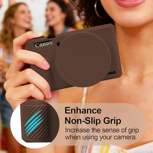 Funda de silicona para Canon Powershot G7 X Mark III miniatura 4