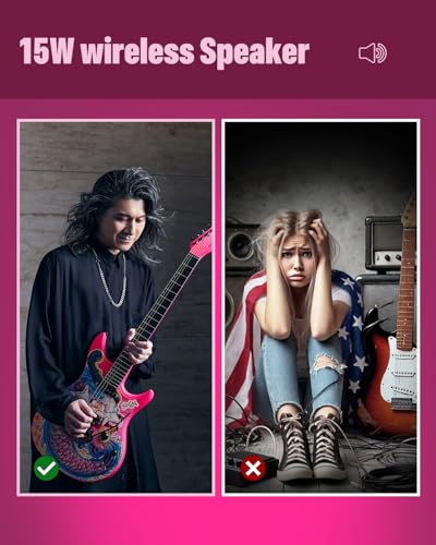 Image of Enya Inspire Smart Carbon Fiber Electric Guitar with Built-in 15W Speaker | 20 Tones & 4 Presets, 39 inch Bluetooth & App Control, Comes with Gig Bag, 2-Year Warranty for Practice Recording & Live Show