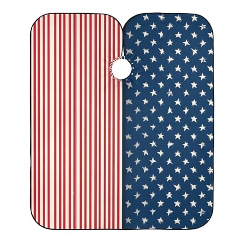 Capa para barbería impermeable 55 x 65 pulgadas miniatura 1