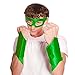Everfan Men's Superhero Eye Mask And Powerbands 6"LX4"W Green