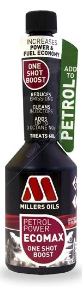Millers OilsPetrol Power EcoMax, Fuel Additive Treatment, 250ml