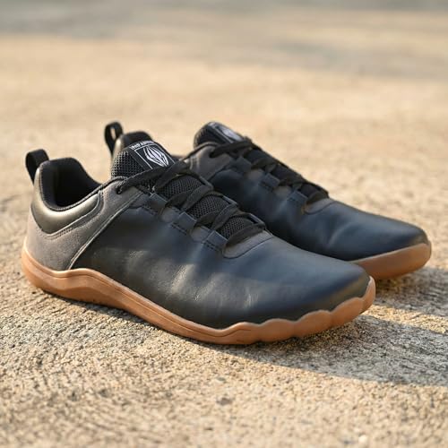 Image of Impakto CoreStep Men's Barefoot Shoes| Wide Toe Box Lightweight & Washable | Shoes for Trainning, Running on Soft Ground & Workout | Minimalist Zero-Drop for Natural Movement | Anti-Skid & Rubber Sole