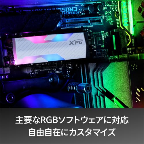 Image of XPG SPECTRIX S65G-500G-CI-I SSD S65G 500GB PCIe Gen4x4 M.2 2,280 Maximum Read Speed 5,000 MB /s PS5 Compatible, Heatsink Included