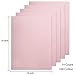 Aida Cloth 14 Count Cross Stitch Fabric,12×18inch,5Pcs (Pink)