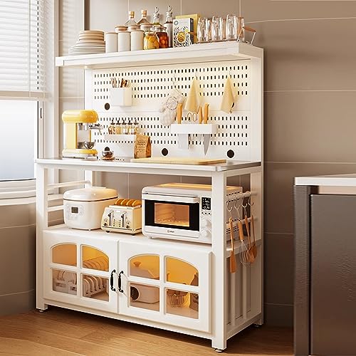 Genérico Estante de Almacenamiento de Cocina, Estante de panadería de Cocina, estantes de panadería de pie, estantes de panadería para cocinas con gabinetes, Placa Posterior de Bricolaje Creativa, di