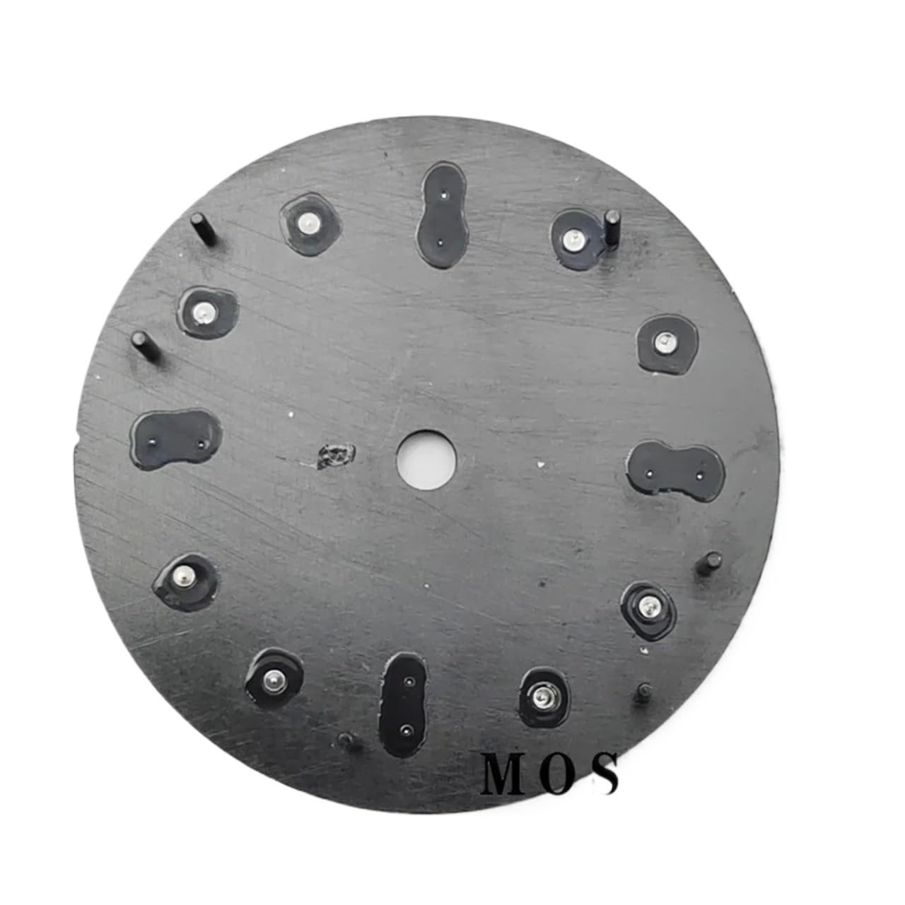 1pc 29mm światło słoneczne tarcza zegarka Luminous Fit NH35 ETA 2824 2836 Miyota 8215 8205 821a Dg2813 3804 zegarki mechanizm automatyczny(Blue-Silver nail)