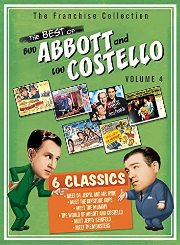 The Best of Abbott & Costello, Vol. 4 (Abbott & Costello Meet Dr. Jekyl & Mr. Hyde / Abbott & Costello Meet the Keystone Cops / Abbott & Costello Meet the Mummy / Abbott & Costello Meet Jerry Seinfeld / Abbott & Costello Meet the Monsters / The World of Abbott & Costello) image 2