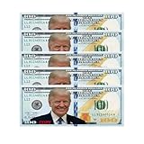 50PCs Donald Trump Bills Play Money Novelty Bills, President Donald Trump 100 Dollar Bill$ Prop Money Make America Great Again