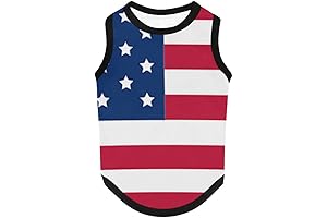 4th of July Vest for Dog - Stylish Patriotic Pet Supplies