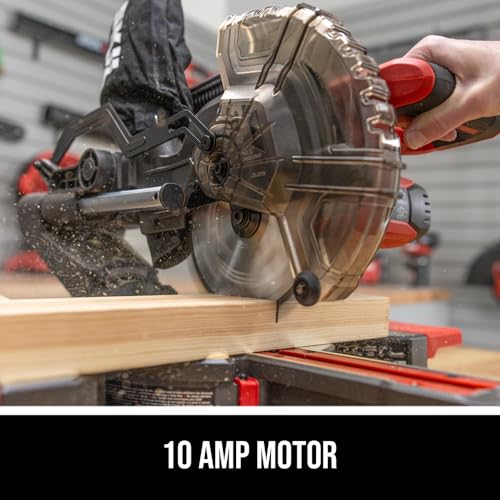 Image of SKIL 10 Amp 7-1 /4 inch Single Bevel Miter Saw with Compact Rail System & LED Shadow Line (Stand SRS0001 Sold Separately)-MS6306-00