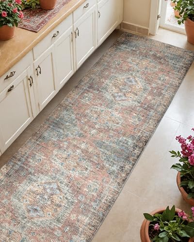 Amazon.com: Color&Geometry Boho Kitchen Rugs Non Slip Washable 24