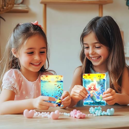 Lámpara de mesa nocturna sirena con luz LED portátil miniatura 4