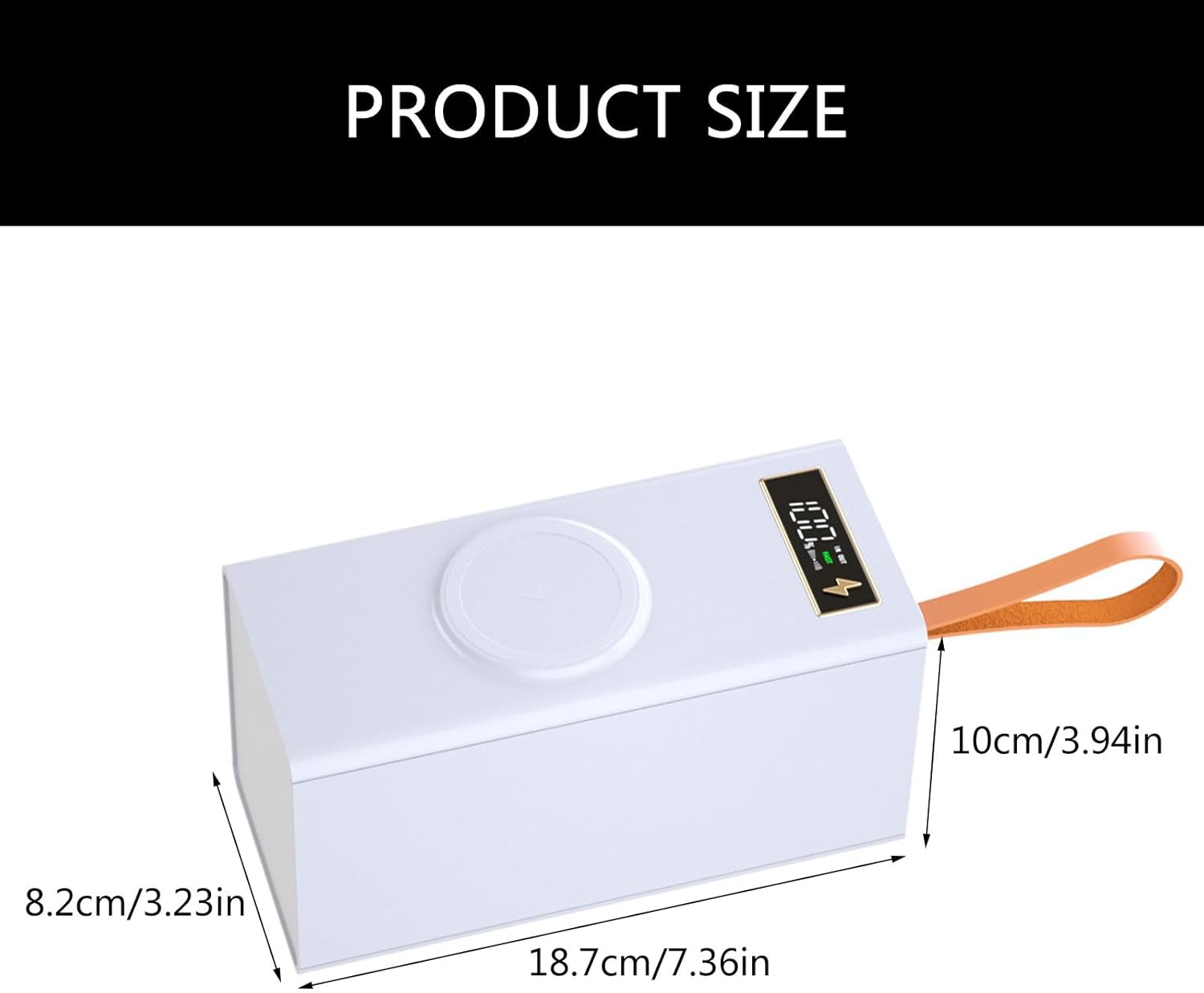 Portable 40x18650 Battery Storage Box Power Case Box with Quick Charging and MultiProtection Features