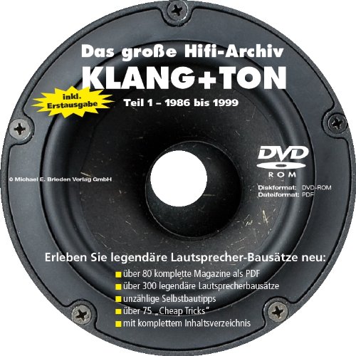 Preisvergleich Produktbild KLANG+TON - Heftarchiv Teil 1: 1986-1999