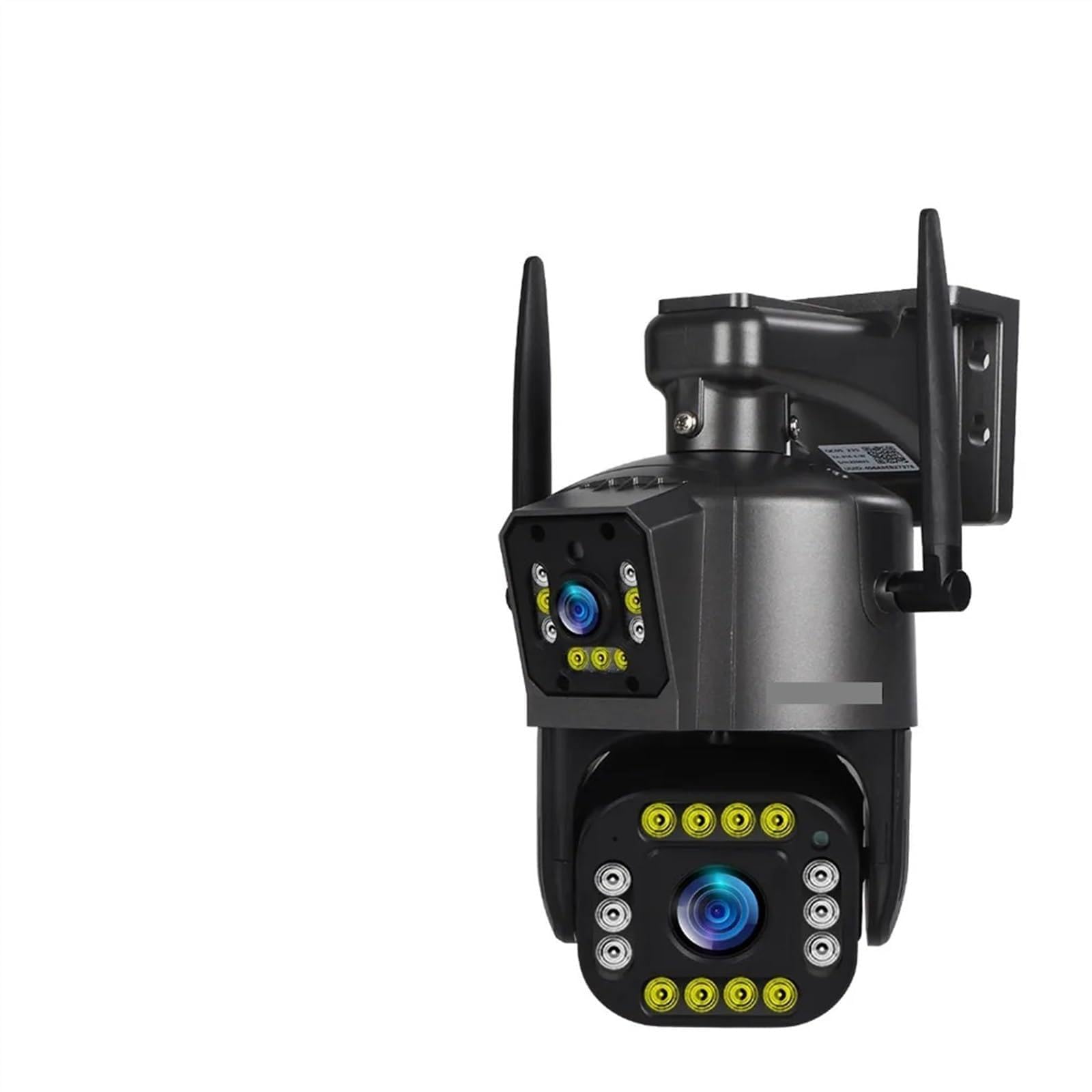 CVFRDD 8K Camera Outdoor 20X Zoom Four Lens Dual Screen Security Cam PTZ CCTV Monitor Auto Tracking Surveillance Camera(4K No Zoom Add 32G)