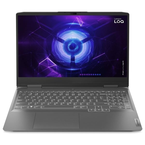 Lenovo LOQ Gen 8 Gaming-Laptop 15,6" – Intel I5-12450H, 16 GB RAM, 512 GB SSD, NVIDIA RTX 4050, Ohne OS