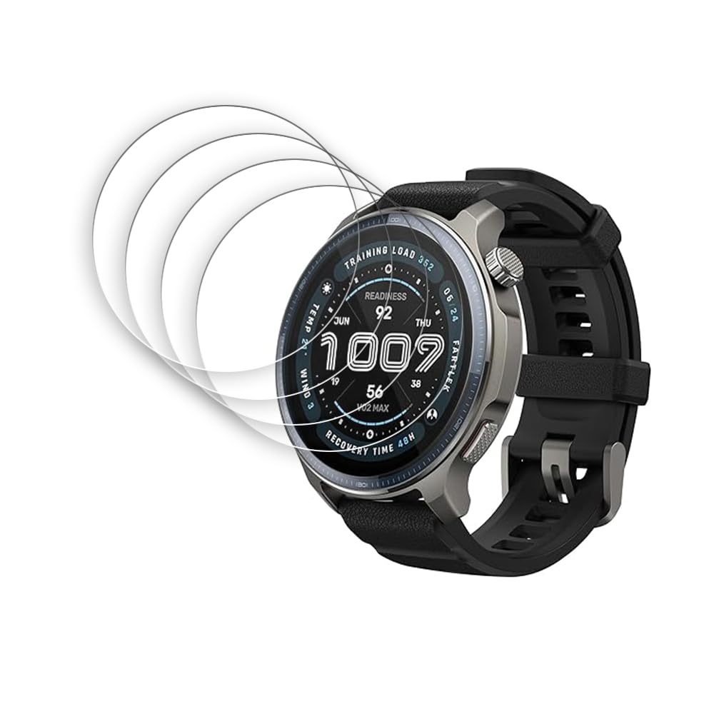 ARBAN Screen Protector compatible with Smartwatch Amazfit Balance 2 47mm (Pack-4 SMARTWATCH SCREEN PROTECTOR)-picture-16