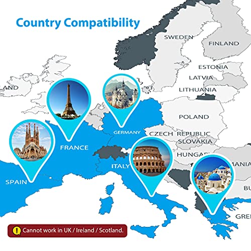 image for European to US Travel Plug Adapter, TROND International Electrical Pow