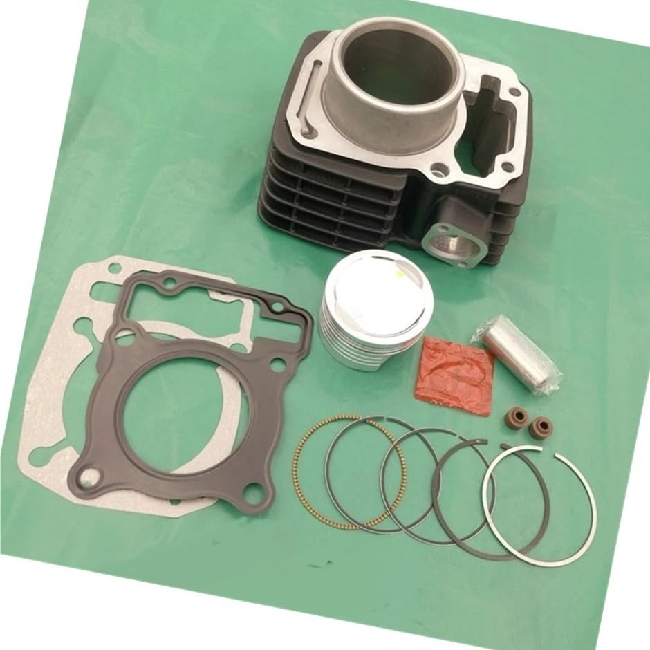 Kit cylindre moteur 57.3mm pour moto XR150 et CBF150 avec piston et segments noir