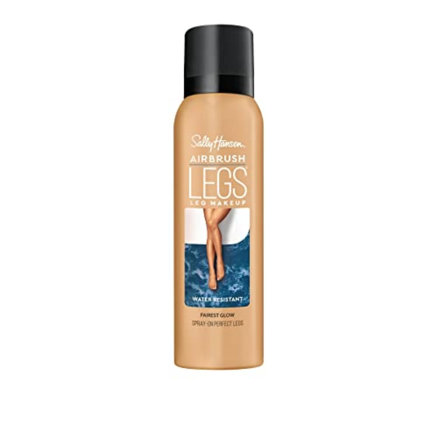 Sally Hansen Airbrush Legs®, Leg Makeup, Fairest Glow, Easy Application, Flawless Looking Legs, Water Resistant, Transfer Proof Lotion