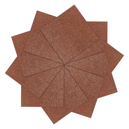 Papier cartonné à paillettes épais 250g de qualité supérieure 30x30cm