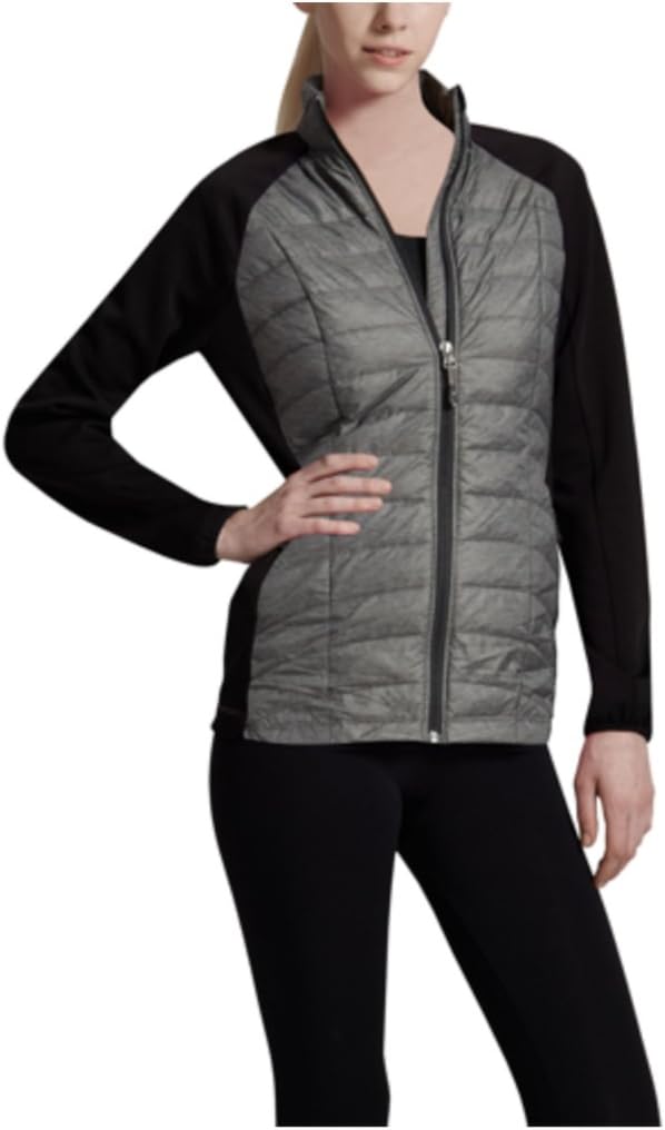 32º DEGREES32 Degrees Weatherproof¨ Ladies' Quilt Fill Softshell (Medium, Gray)
